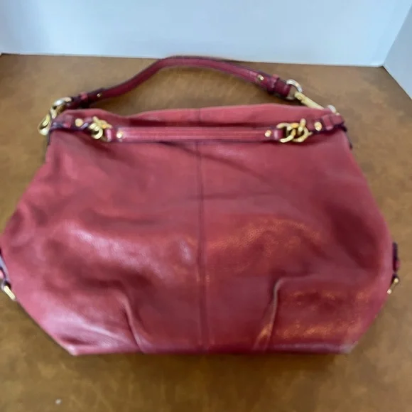 Coach Pebbled Leather Hobo Shoulder Bag - Picture 15 of 15